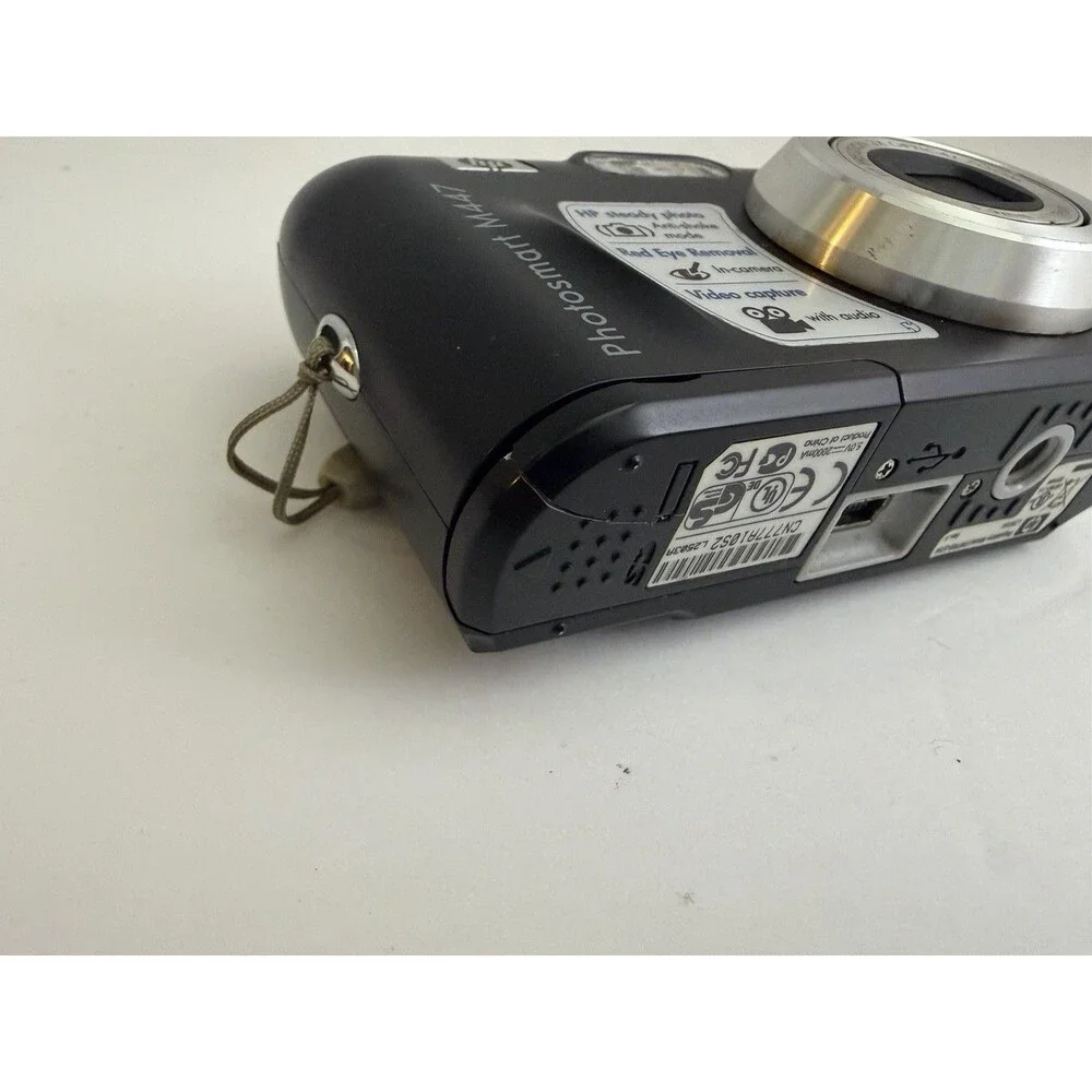HP Photosmart M447 5.0 MP Digital Camera Black - Tested